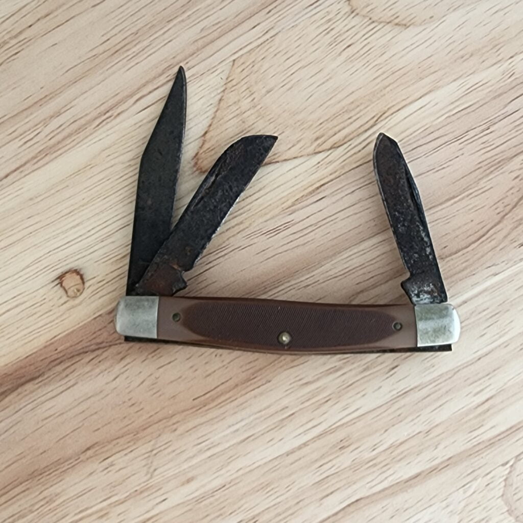 Schrade USA Old Timer Vintage Folding Knife #340t – gallery image 3
