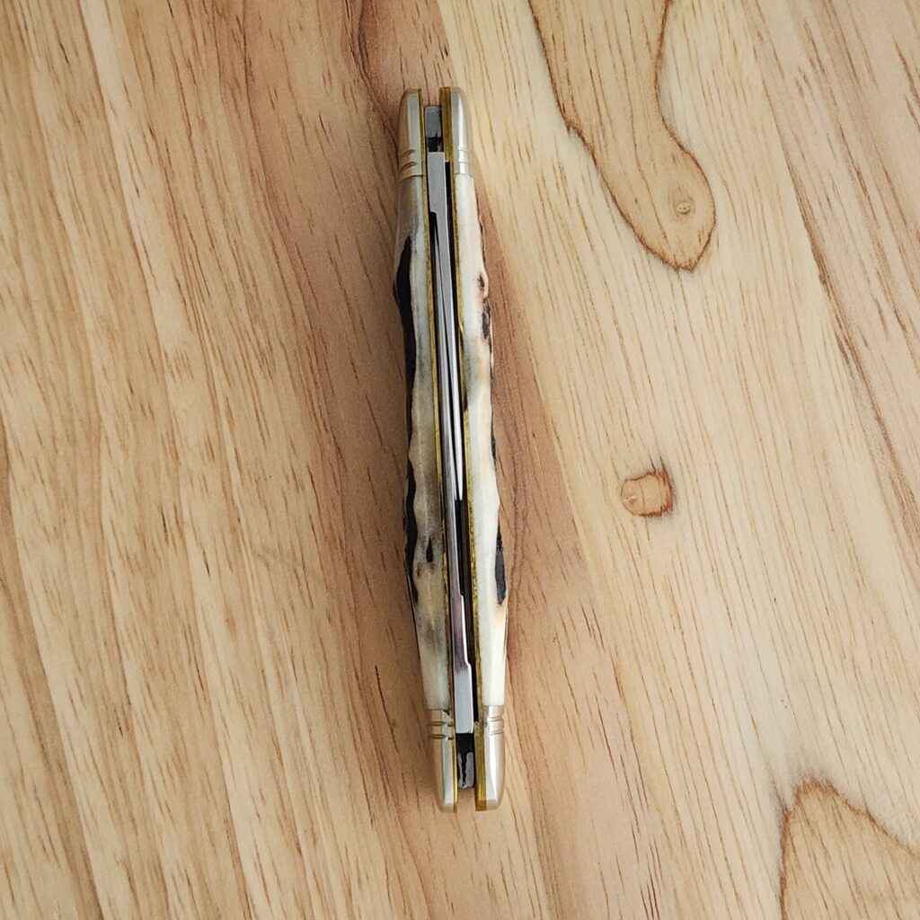 Great Eastern Cutlery Easy Pocket Congress Knife with Sambar Stag handles # 620220 knife for sale