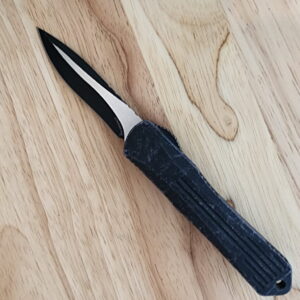 Heretic Knives Manticore S Recurve 2 Tone BW Black Breakthrough Gray CPM-Magnacut H025-14A-BRKGRY knives for sale