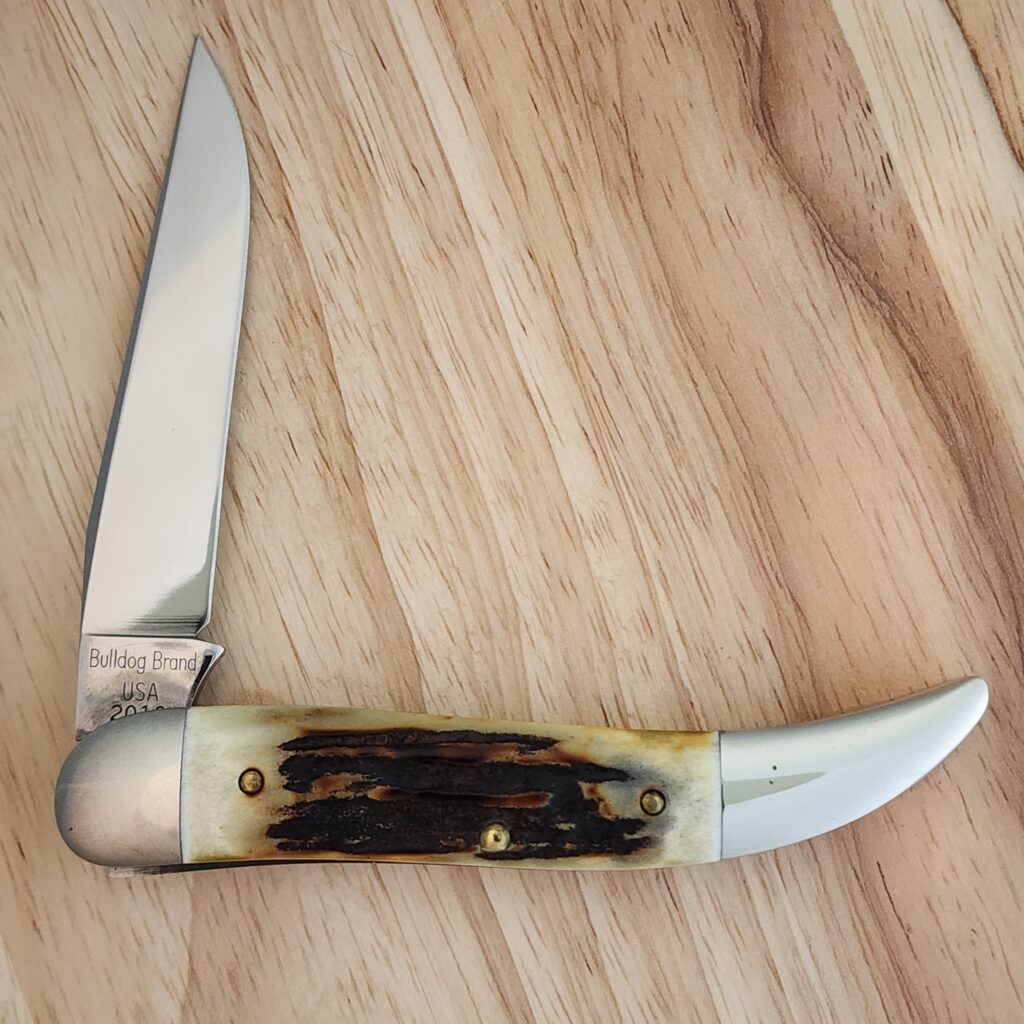 GEC Bulldog Stag Toothpick 1 of 100 SN 096 – gallery image 3