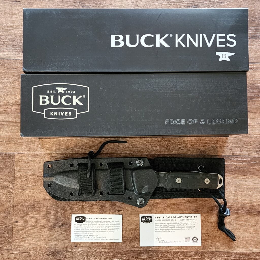 Buck GCK 1 of 500 Spear Point 0891BKSBOTM-B USA – gallery image 2