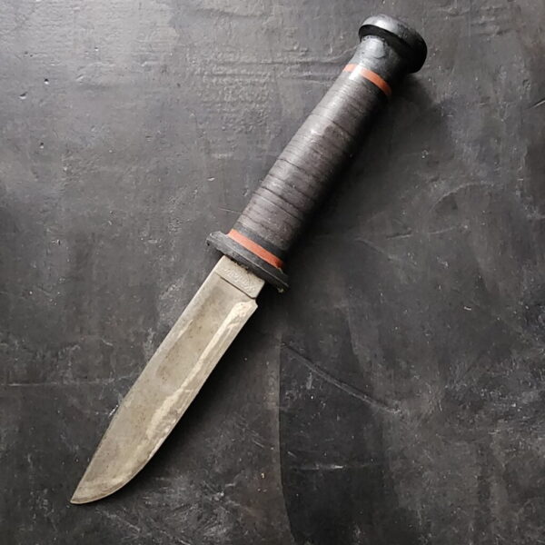 Kinfolks USA Vintage Fixed Blade in Stacked Leather – gallery image 1