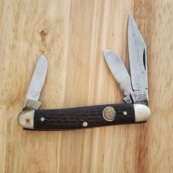 Boker Solingen Germany Vintage Stockman Folding Knife – gallery image 1