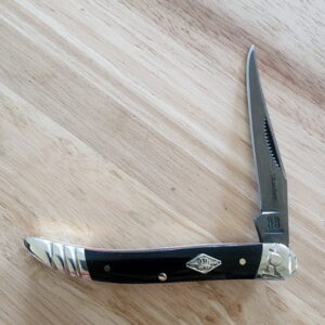 Rough Ryder Black Smooth Bone Tiny Toothpick RR1788 knives for sale
