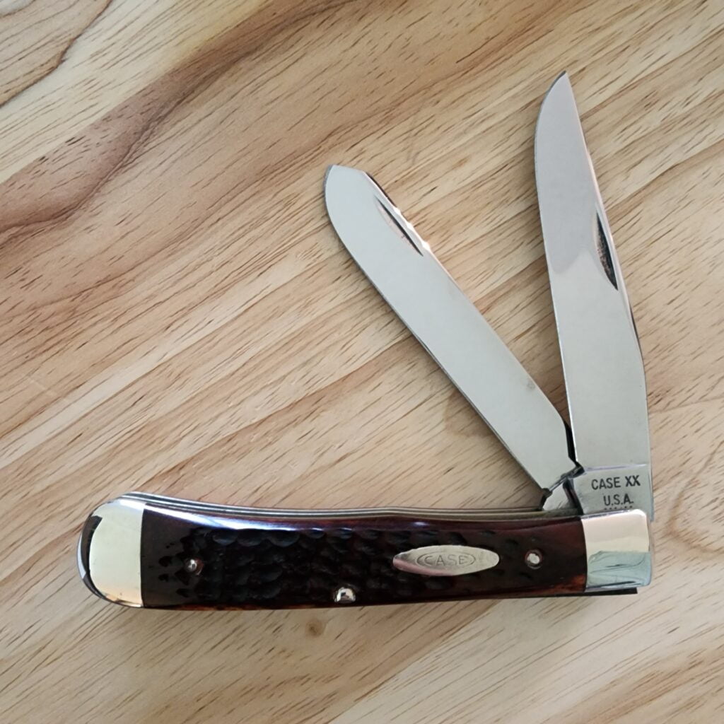 Case Vintage 1970's Jigged Bone 6254 XX USA 6 DOT - Pocket