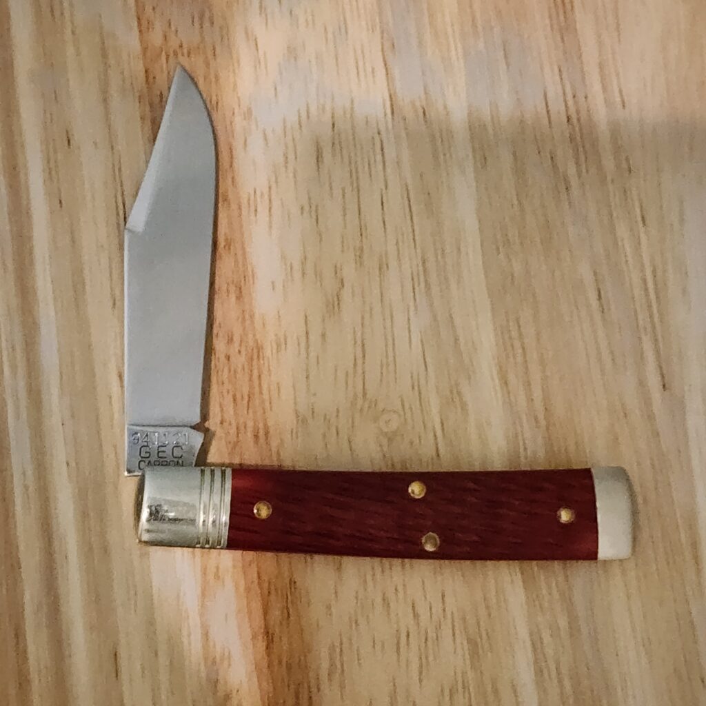 GEC #941121 Garnet Jigged Bone – gallery image 3