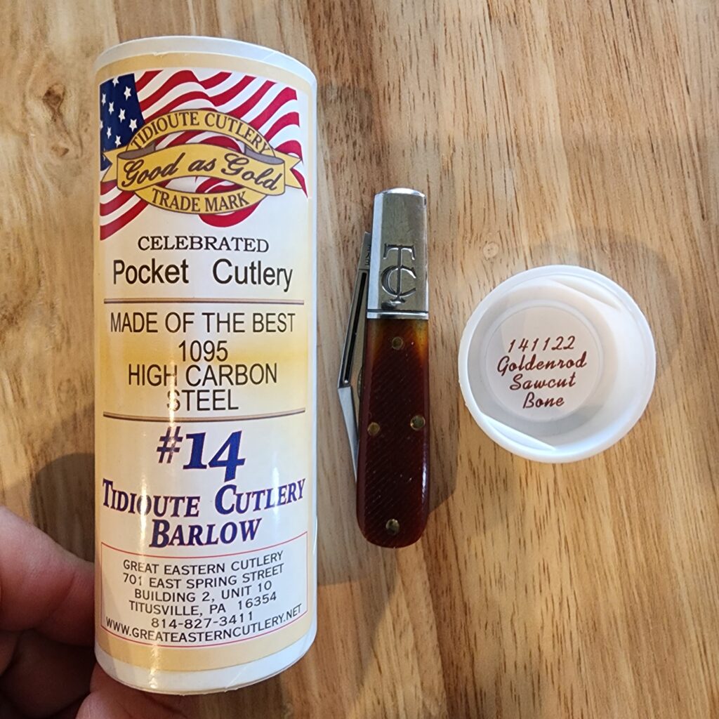 GEC #141122 Goldenrod Sawcut Bone – gallery image 3