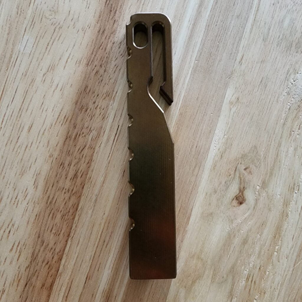 Titanium Heat Treated Mini Pry Bar – gallery image 3