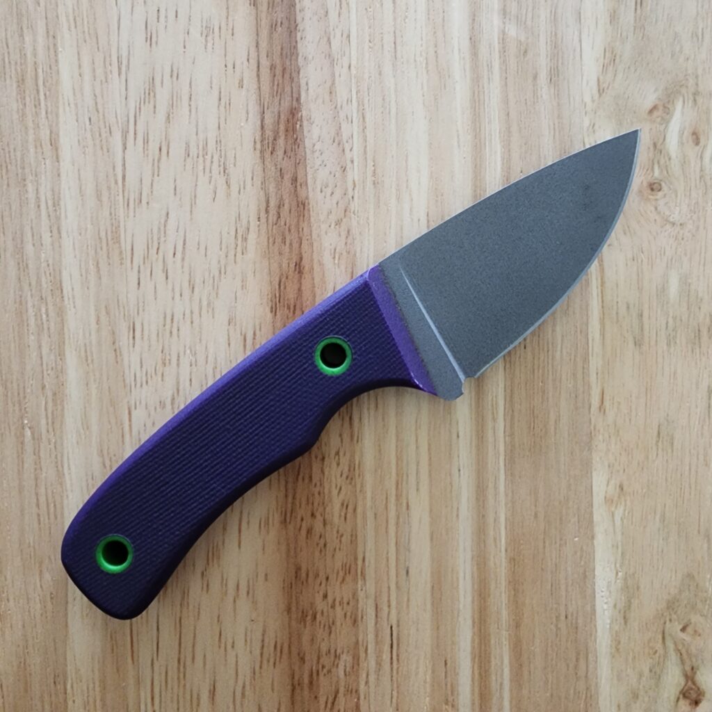 Knives by Nuge Wicket in Purple G10 – gallery image 3