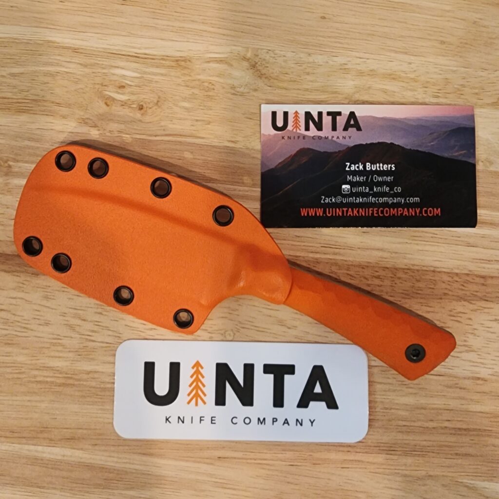Uinta Knife Company Orange ABE-L Hunter – gallery image 4