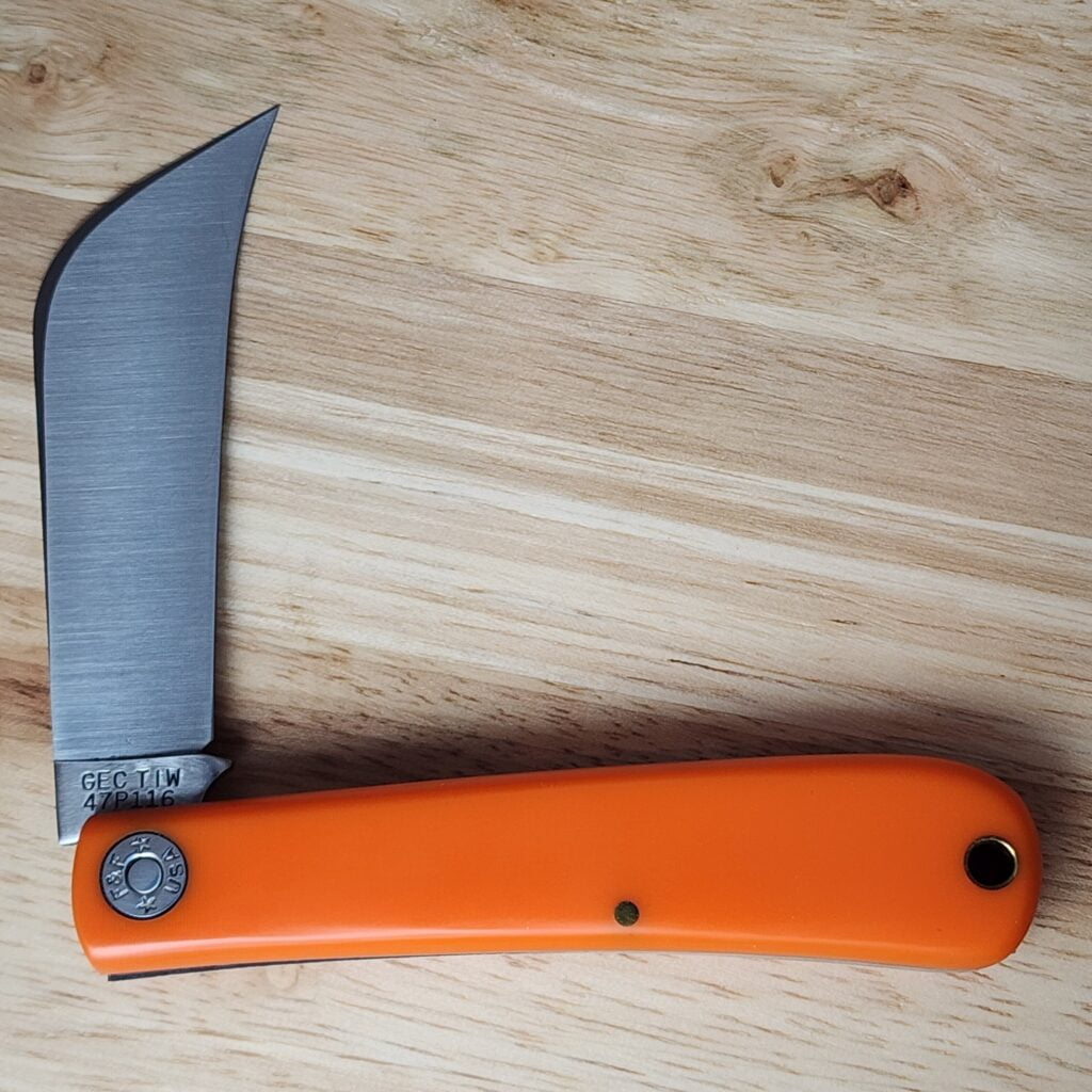 Great Eastern Cutlery #47P116 Orange Delrin – gallery image 4