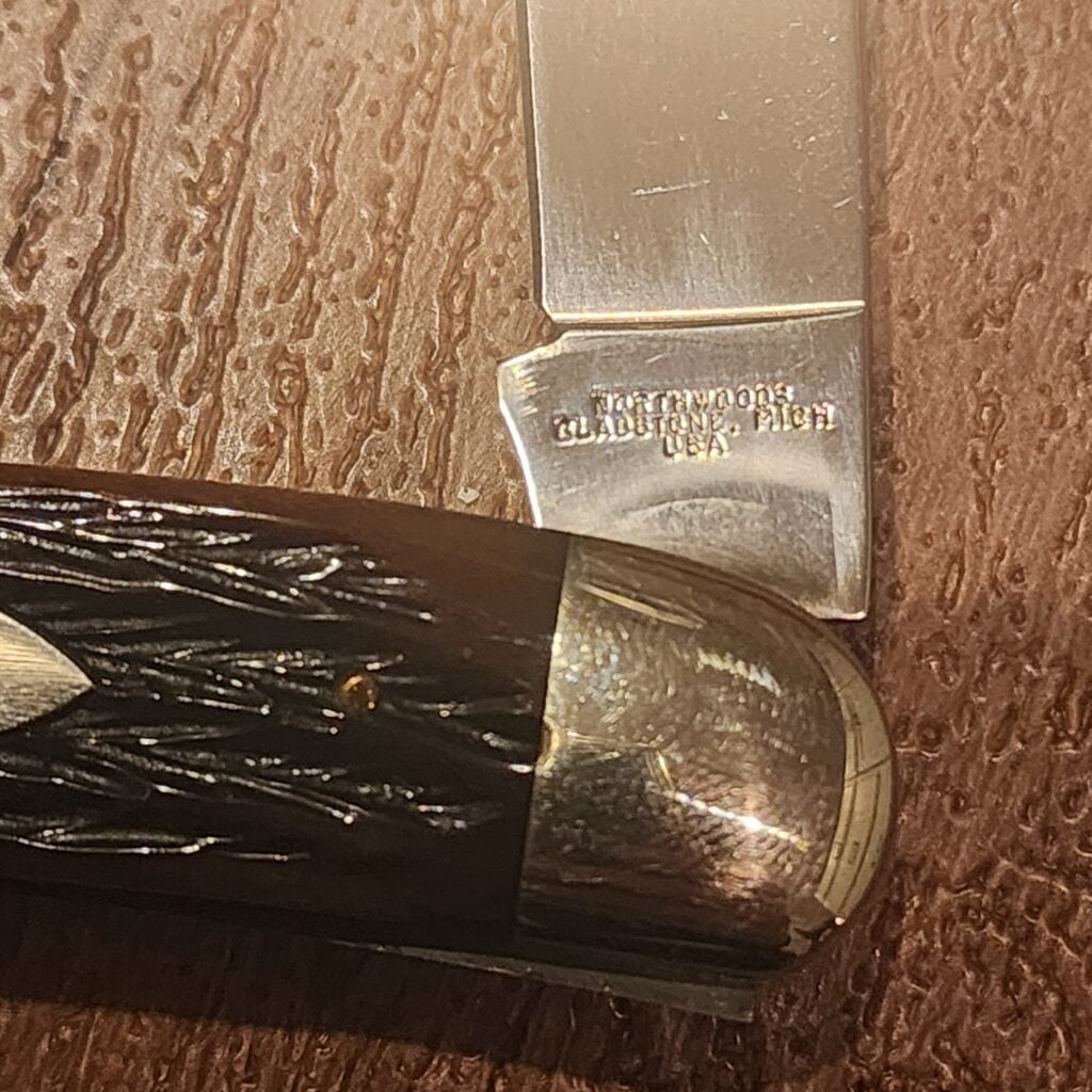 Northwoods Gladstone MI Italian Jigged Bone Large Toothpick – gallery image 3