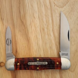 Great Eastern Cutlery #340223 Smoked Amber Texcrylic Prototype knife for sale