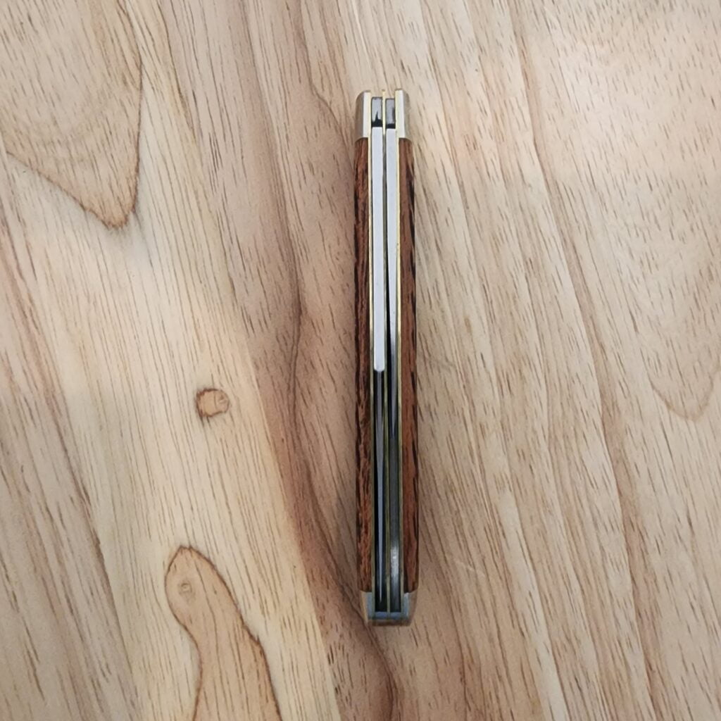 Great Eastern Cutlery #871223 Jigged Brazilian Cherry Wood PROTOTYPE – gallery image 3