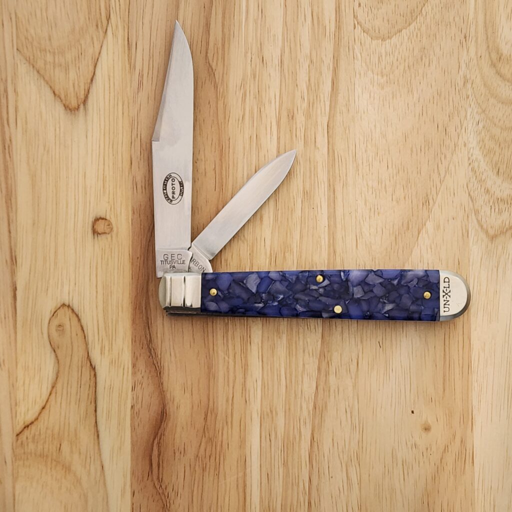 Great Eastern Cutlery #871223 Royal Blue Acrylic PROTOTYPE – gallery image 2