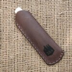 TSA Knives 4.75" Leather Pocket Slip knife for sale