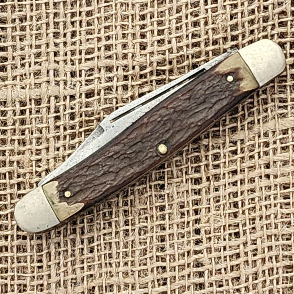 Kutmaster Utica N.Y. USA 3 bld. Stockman folding pocket knife – gallery image 2