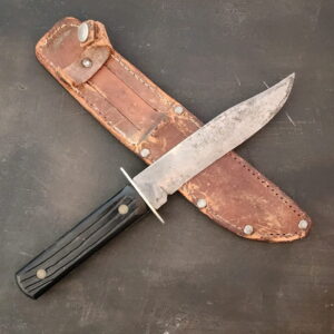 Vintage Utica Sportsman USA Made Sheath Knife knives for sale