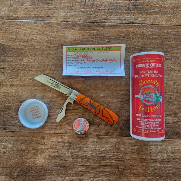Great Eastern Cutlery #143223 Orange Crush Prototype – gallery image 1