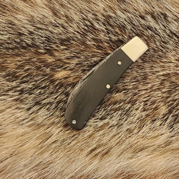 Tuna Valley Cutlery Phoenix Jack Gabon Ebony Damascus 1 of 70 knives for sale
