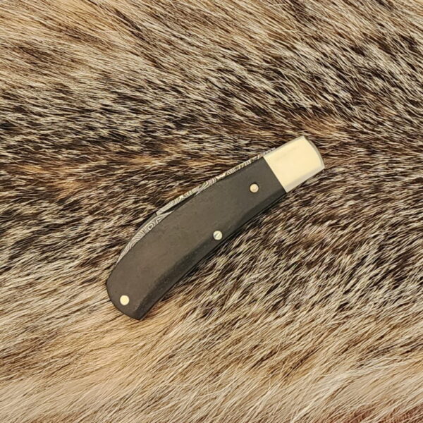 Tuna Valley Cutlery Phoenix Jack Gabon Ebony Damascus 1 of 70 knives for sale
