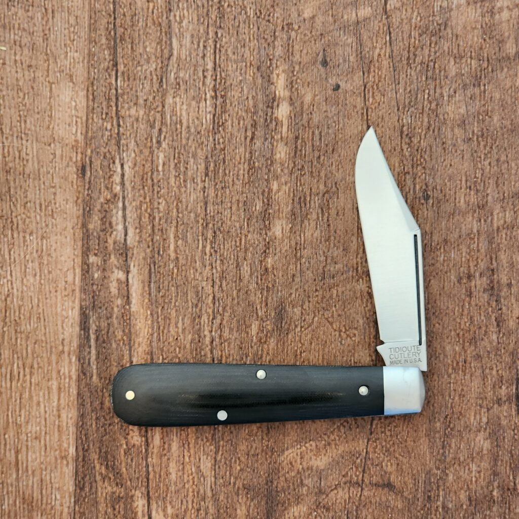 Great Eastern Cutlery #151118 Black Linen Micarta – gallery image 4
