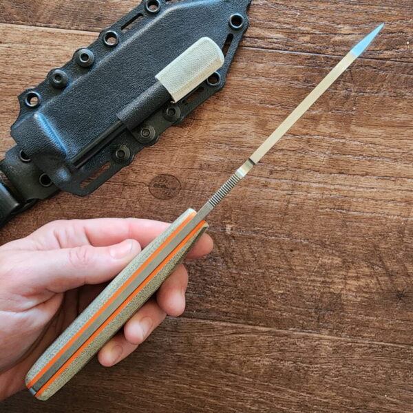 White River Fire Craft 5 with Kydex Sheath and Fire Starter (FC5) knives for sale