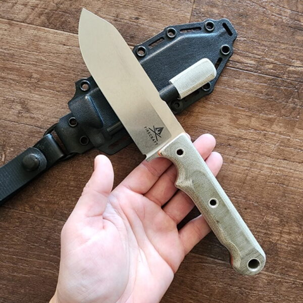 White River Fire Craft 5 with Kydex Sheath and Fire Starter (FC5) knives for sale