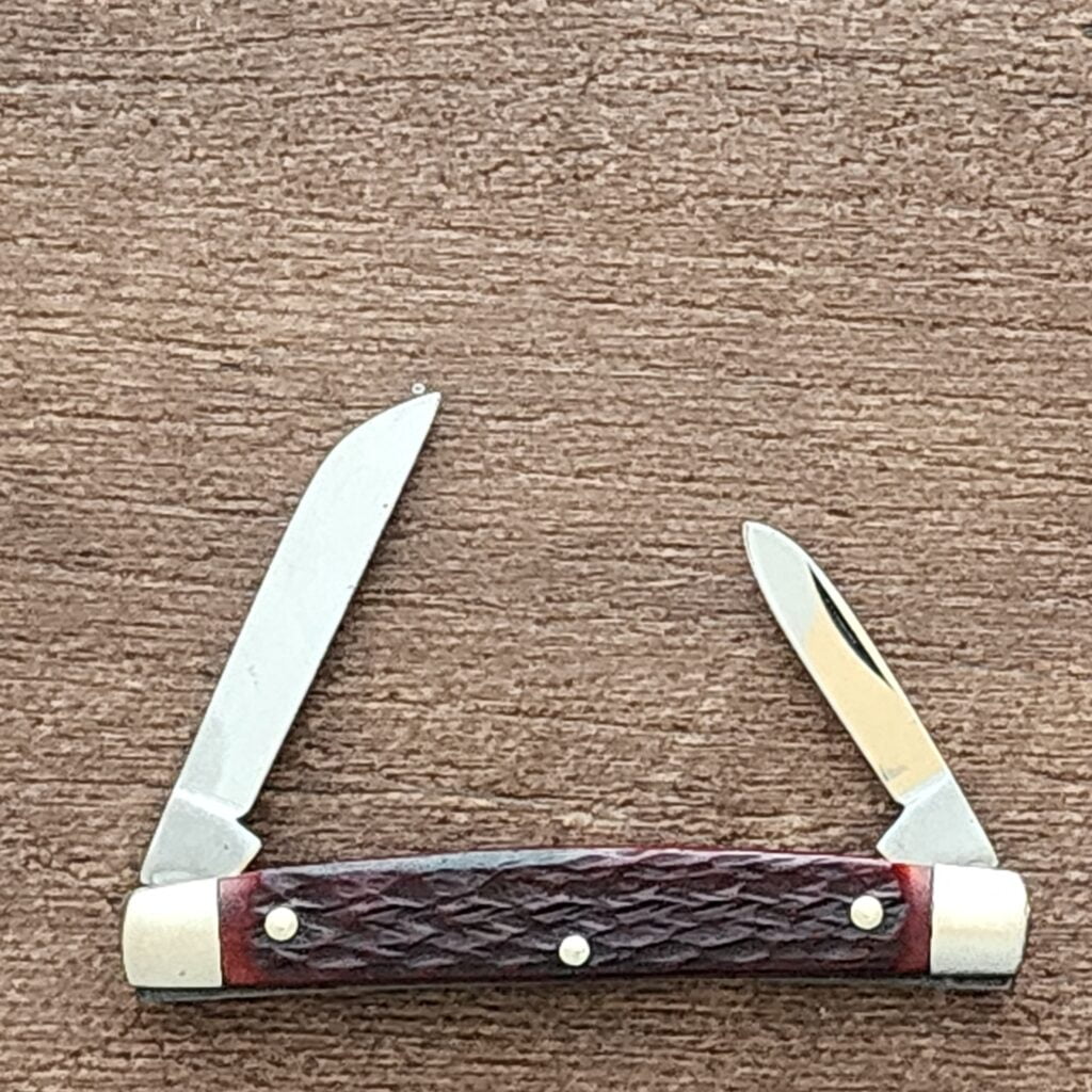Boker/United Courthouse Congress UC126 Solingen Germany in Red Jigged Bone – gallery image 2