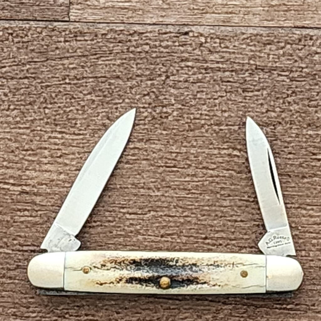 A.G. Russell Tiny Stag Pocketknife Springdale Arkansas 1995 AG-75 – gallery image 3
