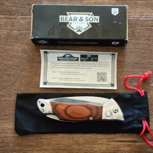 Bear & Son 2A08R Rosewood knife for sale