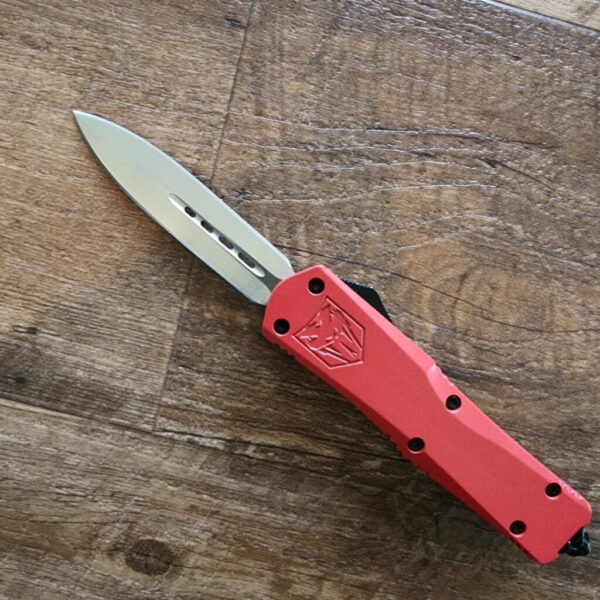 Cobratec Red D2 Large Red FS -3 (light carry marks on pocket clip) – gallery image 1