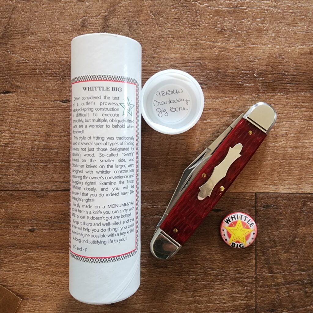 Great Eastern Cutlery #981316 W Cranberry Jigged Bone – gallery image 7