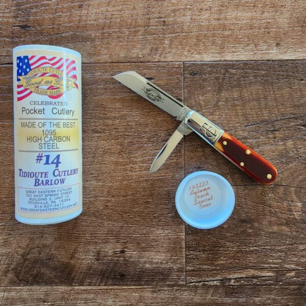 Great Eastern Cutlery #143223 Autumn Peach Sawcut Bone – gallery image 1