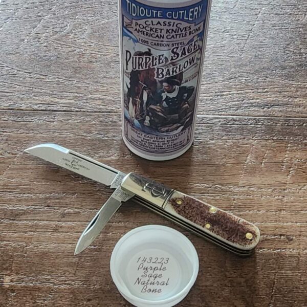 Great Eastern Cutlery #143223 Purple Sage Natural Bone – gallery image 1