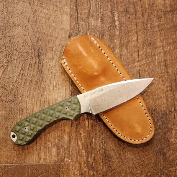 Bradford Guardian 3.25" Blade in N690/OD Green USED – gallery image 1