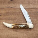 Great Eastern Cutlery Northfield 121111 Sambar Stag "Toothpick" SN 16 knives for sale