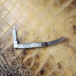 Case 92033 SS MOP 1981 2 Blade 9 Dot Pen Knife knives for sale