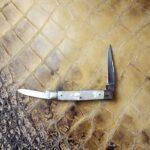 Case XX 92033 Cracked Ice Pen Knife 1977 USA 3 Dot knife for sale