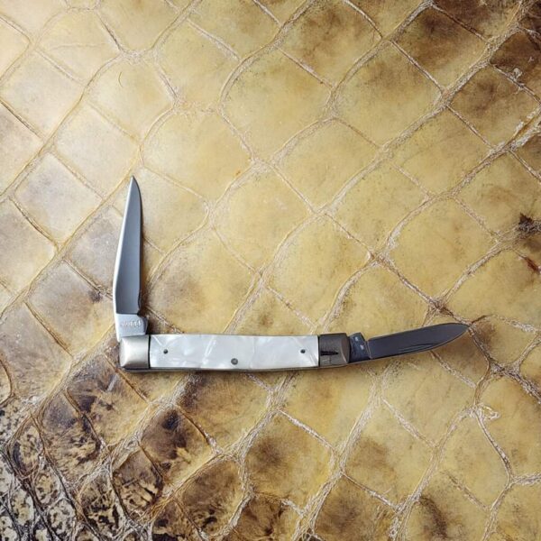 Case XX 92033 Cracked Ice Pen Knife 1977 USA 3 Dot knives for sale