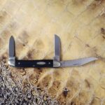 Case XX 087 HE Delrin 3 Blade 1 Dot USA 1979 knives for sale