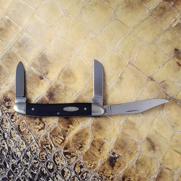 Case XX 087 HE Delrin 3 Blade 1 Dot USA 1979 – gallery image 1