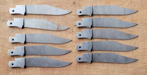 New Old Stock Lot of 10 Master clip blades for the three bladed Canal Street Cutlery #31 pattern whittler knife knives for sale