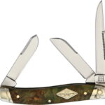 Rough Ryder Stockman Artisan Wood knives for sale