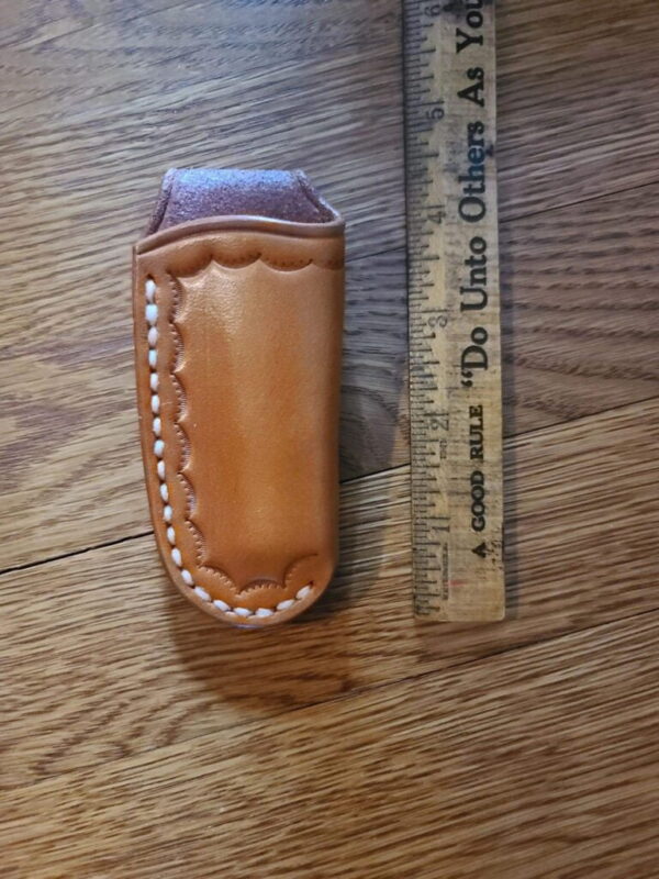 Leather Sheath D.H. Taylor Maker Arizona knives for sale