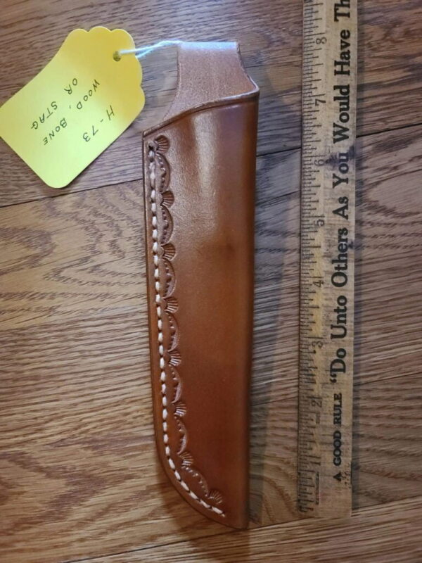 Leather Sheath D.H. Taylor Maker Arizona knives for sale