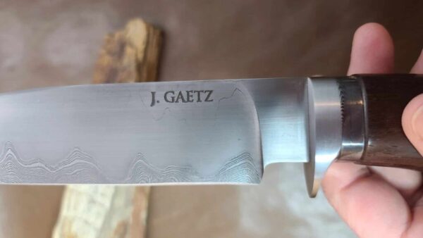 J. Gaetz Hand Forged Damascus knives for sale