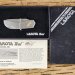 Lakota Teal in Collectors Case knives for sale