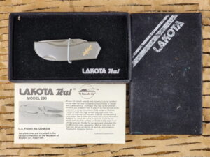 Lakota Teal in Collectors Case knives for sale