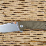 Sog Tellus FLK Framelock OD Green GRN Cryo 440 knives for sale
